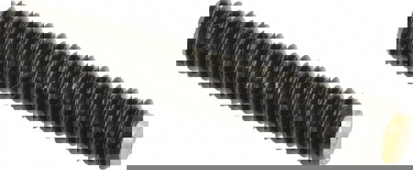 Set Screw: M6 x 1.00 x 32 mm, Soft Tip Point, Steel, Grade 5.8